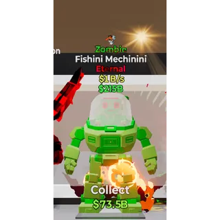 Fortnite Steal The Brainrot Zombie Fishini Mechinini 1 trait 1B/s