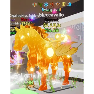 Fortnite Steal The Brainrot Magical Meccavallo 7 traits 1.1B/s