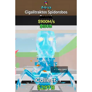 Fortnite Steal The Brainrot Aqua Gigalitraktos Spidorobos traited 