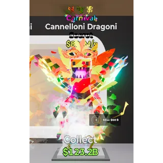 Fortnite Steal The Brainrot Carnival Cannelloni Dragoni 3 traits