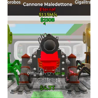 Fortnite Steal The Brainrot Cannone Maledettone