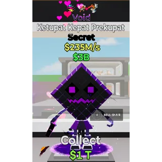 Fortnite Steal The Brainrot Void Ketupat Kepat Prekupat 3 traits 235M/s