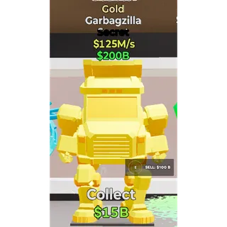 Fortnite Steal The Brainrot Gold Garbagzilla 