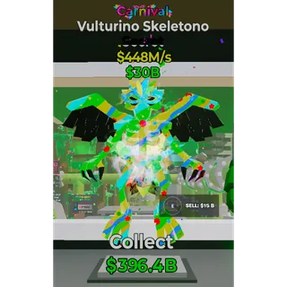 Fortnite Steal The Brainrot Carnival Vulturino Skeletono