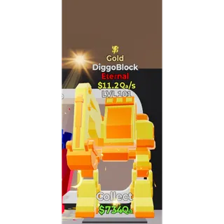 Fortnite Steal The Brainrot Gold DiggoBlock 1 trait