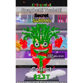 Fortnite Steal The Brainrot Christmas Spaghetti Tualetti