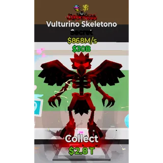 Fortnite Steal The Brainrot Darkness Vulturino Skeletono 2 traits