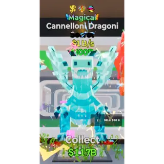 Fortnite Steal The Brainrot Magical Cannelloni Dragoni 3 traits 1B/s