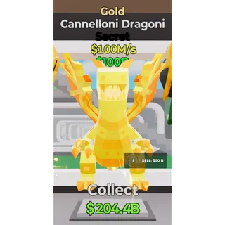 Fortnite Steal The Brainrot Gold Cannelloni Dragoni