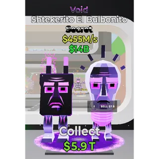 Fortnite Steal The Brainrot Void Shtekerito El Bulbonito