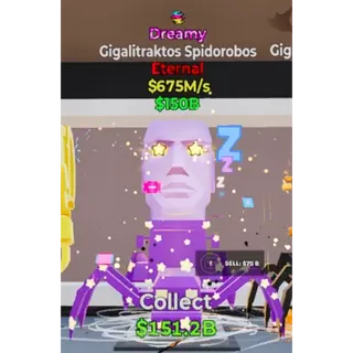Fortnite Steal The Brainrot Dreamy Gigalitraktos Spidorobos 1 trait