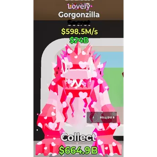 Fortnite Steal The Brainrot Lovely Gorgonzilla 598.5M/s