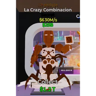 Fortnite Steal The Brainrot Chocolate La Crazy Combinacion