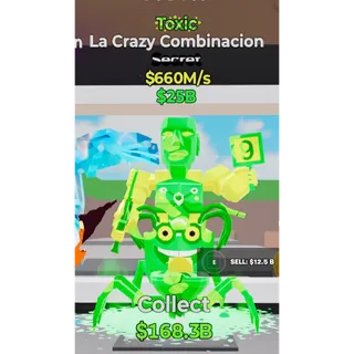 Fortnite Steal The Brainrot Toxic La Crazy Combinacion