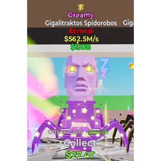 Fortnite Steal The Brainrot Dreamy Gigalitraktos Spidorobos 1 trait