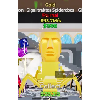 Fortnite Steal The Brainrot Gold Gigalitraktos Spidorobos