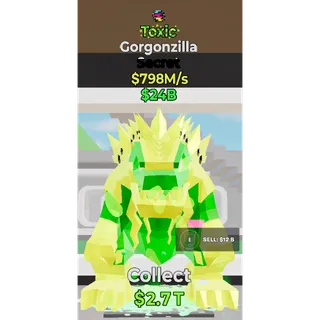 Fortnite Steal The Brainrot Toxic Gorgonzilla 1 trait