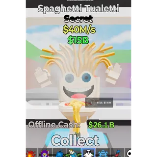 Fortnite Steal The Brainrot Spaghetti Tualetti