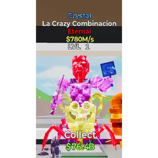 Fortnite Steal The Brainrot Crystal La Crazy Combinacion
