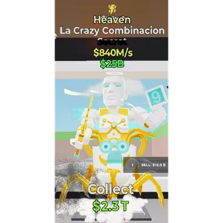 Fortnite Steal The Brainrot Heaven La Crazy Combinacion traited 