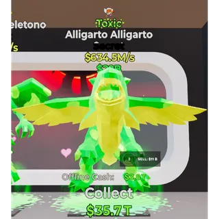 Fortnite Steal The Brainrot Toxic Alligarto Alligarto 1 trait