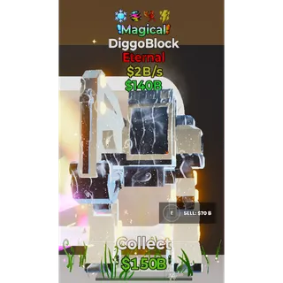 Fortnite Steal The Brainrot Magical DiggoBlock 4 traits 2B/s