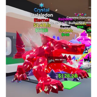 Fortnite Steal The Brainrot Crystal Tralaledon 1 trait 1.4B/s