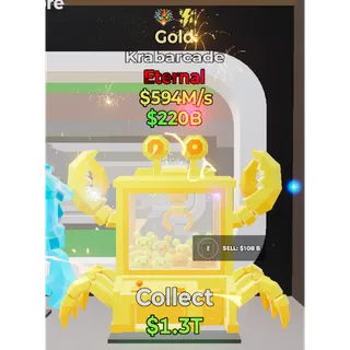 Fortnite Steal The Brainrot Gold Krabarcade 2 traits