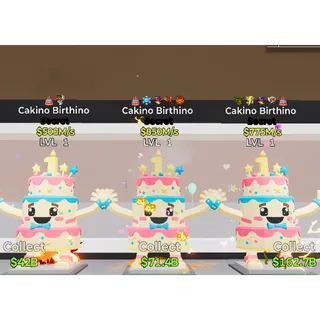 Fortnite Steal The Brainrot 3x Cakino Birthino Super Cheap Bundle