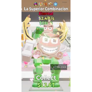 Fortnite Steal The Brainrot La Superior Combinacion 5 traits 2.4B/s