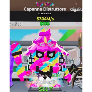 Fortnite Steal The Brainrot Carnival Capanna Distruttore