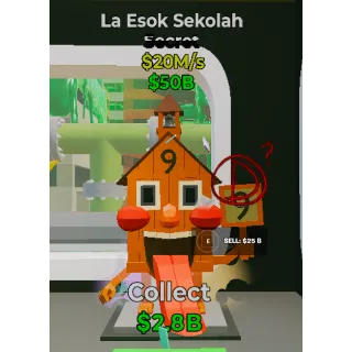 Fortnite Steal The Brainrot La Esok Sekolah 20M/s