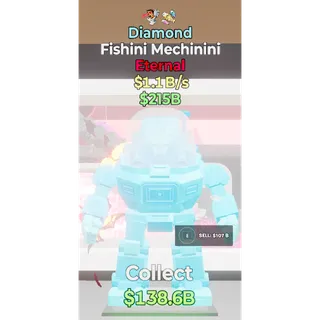 Fortnite Steal The Brainrot Diamond Fishini Mechinini 2 traits