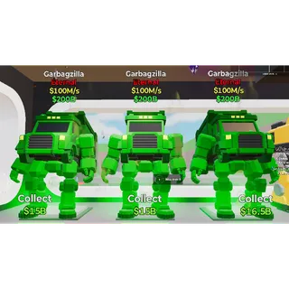 Fortnite Steal The Brainrot 3x Garbagzilla Bundle