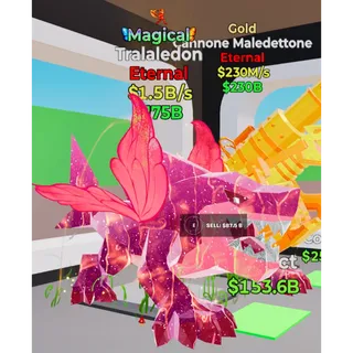 Fortnite Steal The Brainrot Magical Tralaledon 1 trait 1.5B/s