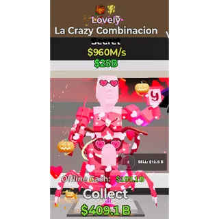 Fortnite Steal The Brainrot Lovely La Crazy Combinacion 2 traits