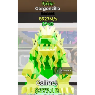 Fortnite Steal The Brainrot Toxic Gorgonzilla 741M/s