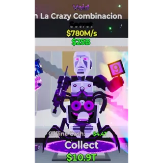 Fortnite Steal The Brainrot Void La Crazy Combinacion