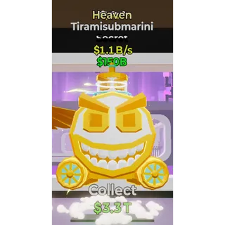 Fortnite Steal The Brainrot Heaven Tiramisubmarini