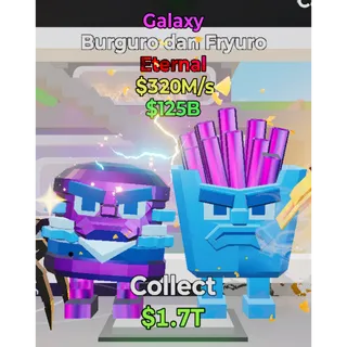 Fortnite Steal The Brainrot Galaxy Burguro dan Fryuro