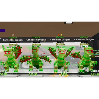 Fortnite Steal The Brainrot 4x Zombie Cannelloni Dragoni Super Cheap Bundle