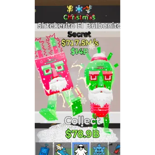 Fortnite Steal The Brainrot Shtekerito El Bulbonito 717.5M/s