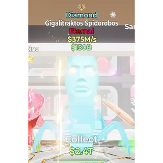 Fortnite Steal The Brainrot Diamond Gigalitraktos Spidorobos 1 trait
