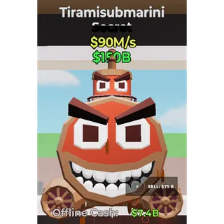 Fortnite Steal The Brainrot Tiramisubmarini