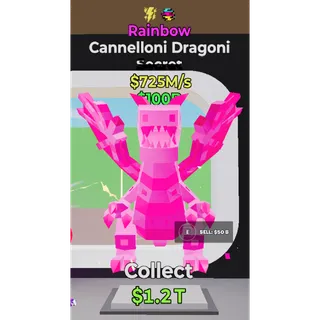 Fortnite Steal The Brainrot Rainbow Cannelloni Dragoni 2 traits