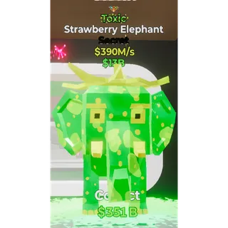 Fortnite Steal The Brainrot Toxic Strawberry Elephant traited 390M/s