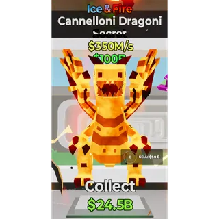 Fortnite Steal The Brainrot Ice & Fire Cannelloni Dragoni