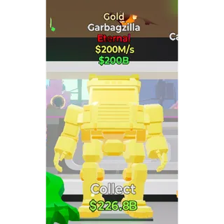 Fortnite Steal The Brainrot Gold Garbagzilla