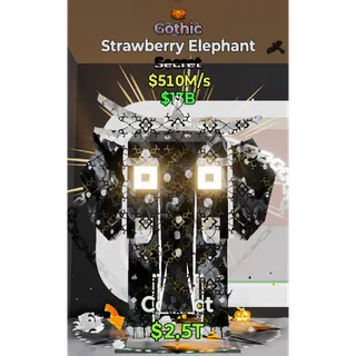 Fortnite Steal The Brainrot Gothic Strawberry Elephant 1 trait