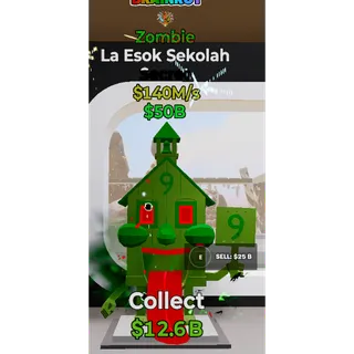 Fortnite Steal The Brainrot Zombie La Esok Sekolah 140M/s